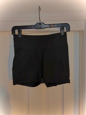 Gym Girl Calvin Klein Performance High-Waisted Spandex Shorts - Size Small